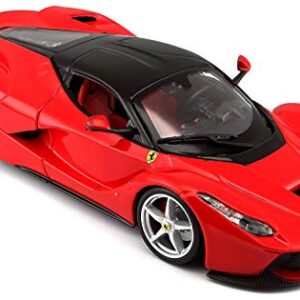 Bburago Ferrari Race and Play LaFerrari 1/24 Scale Diecast Model Vehicle Red