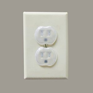 Little Chicks Baby Safety Outlet Plug Electrical Socket Covers - 36 Pack - Model CK032