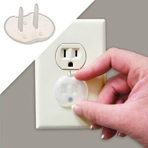 Little Chicks Baby Safety Outlet Plug Electrical Socket Covers - 36 Pack - Model CK032