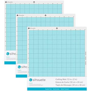 silhouette cameo replacement cutting mat 3 pack