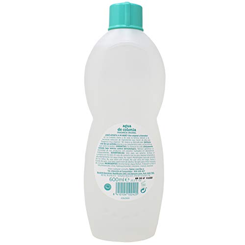 Nenuco Baby Cologne Agua De Colonia 20oz./600ml (Pack of 2)