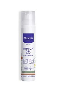 mustela baby arnica gel with calendula – soothing gel for boo boos – fragrance-free, alcohol-free & vegan – 3.38 fl. oz.