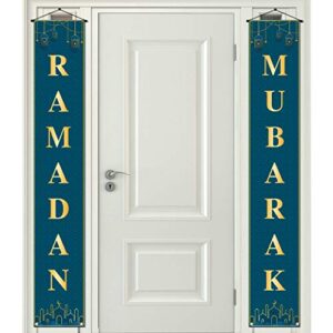 pudodo ramadan mubarak porch banner eid mosque islamic holiday front door party decoration