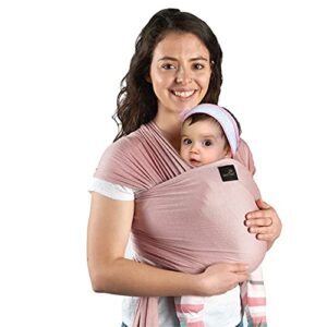 Lightweight Baby Wrap - Natural and Breathable Babywearing Carrier Sling for Babies, Infants, & Newborns by sweetbee