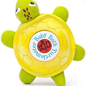 Turtlemeter, The Baby Bath Floating Turtle Toy and Bath Tub Thermometer