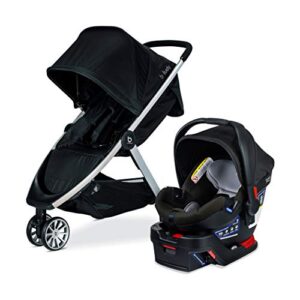 Britax B-Lively & B-Safe Gen2 Flexfit Travel System, Twilight SafeWash