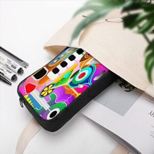 Musical Background Design Pencil Case Pencil Pouch Coin Pouch Cosmetic Bag Office Stationery Organizer