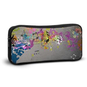 Musical Grunge with Spray Pencil Case Pencil Pouch Coin Pouch Cosmetic Bag Office Stationery Organizer