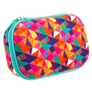 zipit colorful pencil box for girls | pencil case for school | organizer pencil bag | large capacity pencil pouch