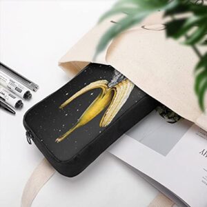 Moon Banana Pencil Case Pencil Pouch Coin Pouch Cosmetic Bag Office Stationery Organizer