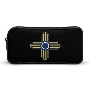 Zia Sun - Zia Pueblo - New Mexico3 Pencil Case Pencil Pouch Coin Pouch Cosmetic Bag Office Stationery Organizer