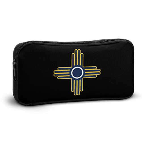 Zia Sun - Zia Pueblo - New Mexico3 Pencil Case Pencil Pouch Coin Pouch Cosmetic Bag Office Stationery Organizer