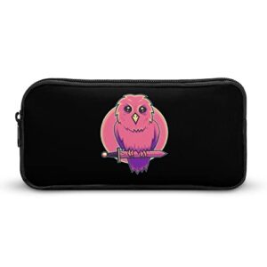 owl sunset sword pencil case pencil pouch coin pouch cosmetic bag office stationery organizer