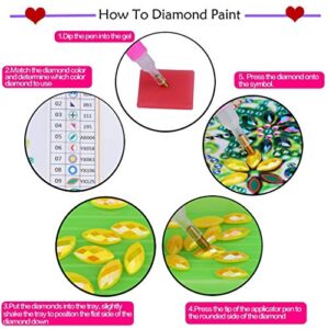 Diamond Painting Storage Boxes URYKEE Storage Case Foldable Storage Bag Organizer Box DIY Cross Stitch Embroidery Diamond Art Folding Number Kit Home