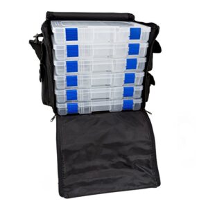 Beaders Traveler Case w/6 Boxes 12" x 11" x 8"