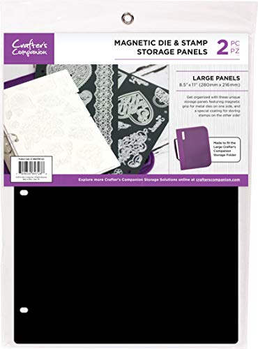 Crafter's Companion 8.5"X11" Magnetic Storage Panels 2/Pkg-Large