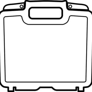 Small Quick View Carrying Case in Translucent