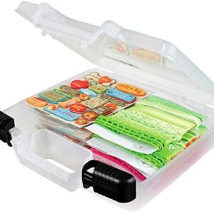 Small Quick View Carrying Case in Translucent