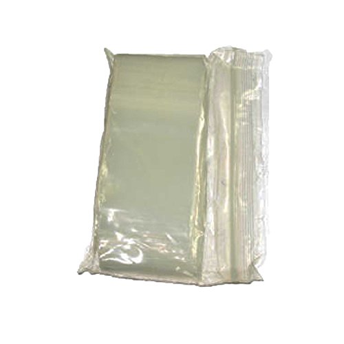 Zip Lock Poly Bags Recloseable Bulk Plastic Baggies 100 Packs 2mil - 3 Sizes (2" x 3")