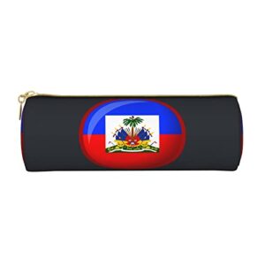 haitian flag pencil pen case pencil case cosmetic bag makeup pouch for office school