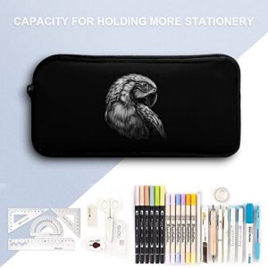 Macaw Parrot Sketchy Art Portrait Pencil Case Pencil Pouch Coin Pouch Cosmetic Bag Office Stationery Organizer