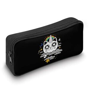 Cat Unicorn Rainbow Skull Pencil Case Pencil Pouch Coin Pouch Cosmetic Bag Office Stationery Organizer