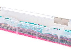 ArtBin 6999AB Fabric Strip Case - Crafts, Quiliting & Sewing Organizer, [1] Plastic Storage Case, Clear