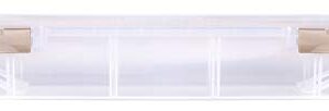 ArtBin 6999AB Fabric Strip Case - Crafts, Quiliting & Sewing Organizer, [1] Plastic Storage Case, Clear