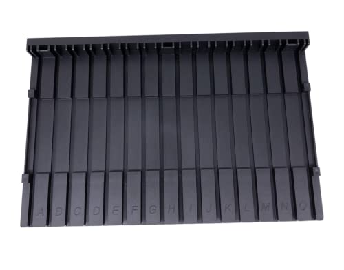 lifang Easy-to-Access Model Parts Placement Rack Auxiliary Tool Rack Storage Container, Suitable for Gunpla Movable Dolls DIY Model Making Accessories, Size 11.4inx7.1in Black