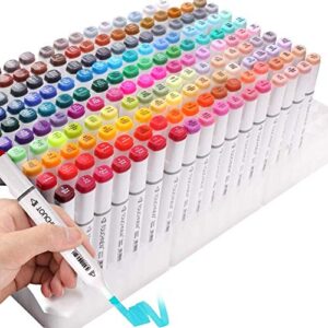 40 Slots Marker Storage Tray Pen Holder Brush Pencil Rack Table Stand Organizer Multifunction Tool