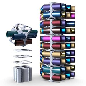 vinyl roll holder, vinly storage organizer, craft storage up to 40 vinly rolls, vinyl organizing system, 24 pcs