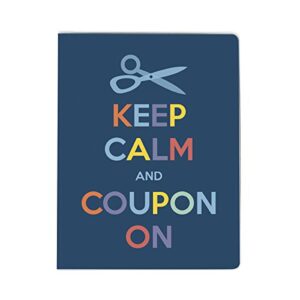 ultra pro – large coupon organizer portfolio – keep calm