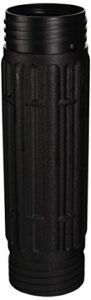 chartpak expandable tube system large middle expansion 12″ x 3 1/2″, black (cy0801)
