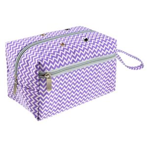 lukeo knitting bag portable yarn storage tote wool crochet hooks needles sewing supplies set