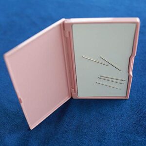Magnetic Needle Storage Case, Rectangle Magnetic Needle Keeper Cross Stitch Sewing Knitting Pin Holder Case Organizer Container Tool