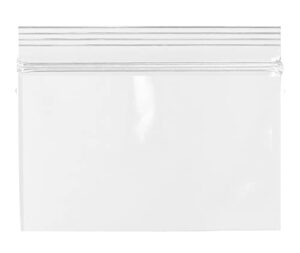gpi – 5″ x 3″ 100 count, 2 mil clear reclosable zip plastic poly bags with resealable lock seal zipper for snack, candy, nuts, cookies, sewing supplies, beads.