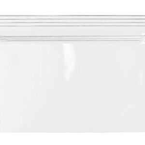 GPI - 5" X 3" 100 Count, 2 Mil Clear Reclosable Zip Plastic Poly Bags with Resealable Lock Seal Zipper for Snack, Candy, Nuts, Cookies, Sewing Supplies, Beads.