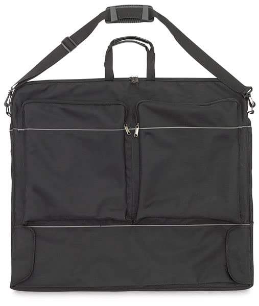 MEEDEN Art Portfolio Case 24" x 29" Waterproof with 6 Pockets, Art Portfolio Bag 600D Oxford, Artist Portfolio Portfolio Folder for Artwork, Canvas, Photography, Poster, Solar Panel, Hold up to 22 Lbs