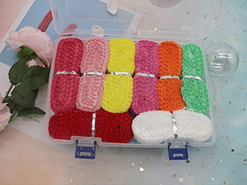 JESEP YONG 3pcs Clear Plastic Organizer Container Box, Containers Storage Box with Snap-Tight Closure Latch for Pencils, Puzzles, Small Toys,Jewelry Making & Sewing Crafts (3pcs Large Box)