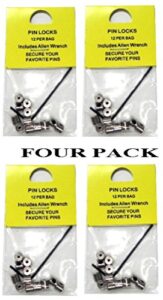 48 locking pin keepers for hat lapel vest