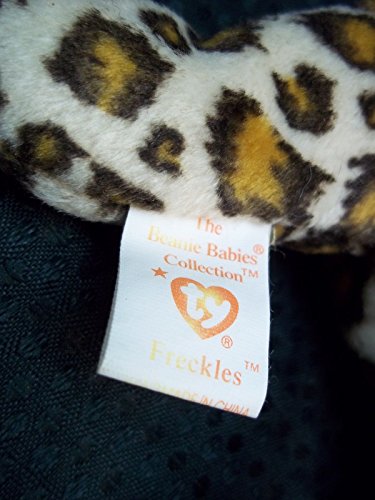 TY Beanie Babies 7`` Long Leopard FRECKLES New w/ Tag 4th Generation 96-97 ,#G14E6GE4R-GE 4-TEW6W228888