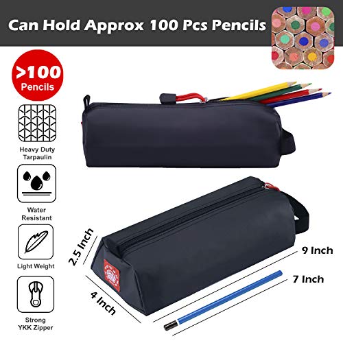 Rough Enough Small Tool Bag Pouch Large Pencil Case for School Office