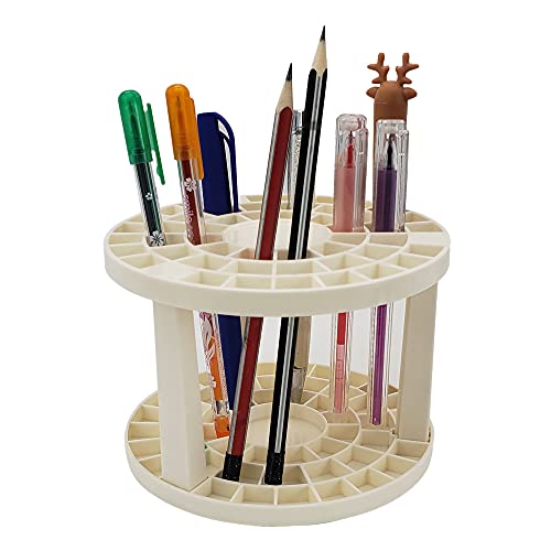 2 Packs Paint Brush Holder Pencil Stand,Desk Organizer for Color Pencil and Paintbrush