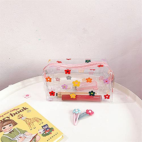 YITAQI Cosmetic Bag,Stationery PVC Zipper Waterproof Women Bag Beauty Case Pencil Bag Pencil Box Makeup Bag(red Strawberry)