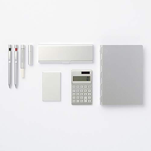 MUJI Aluminum Pen Case Box