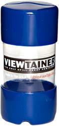 viewtainer (6-pack) storage container 2 inch x 4 inch blue cc24-3