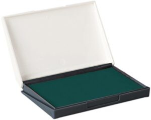 shiny shi-40169 small rubber stamp pad, 2 3/4″ x 4 3/8″, green ink