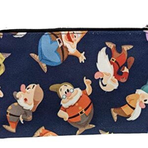 Loungefly Disney Seven Dwarves Allover Print Cosmetic Pouch