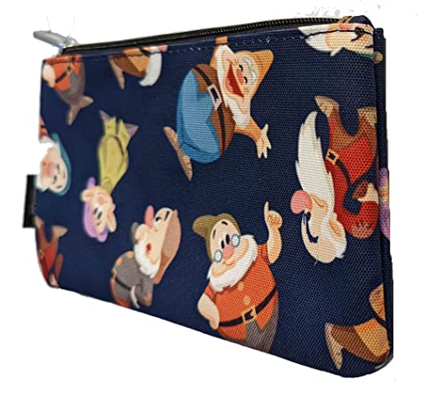 Loungefly Disney Seven Dwarves Allover Print Cosmetic Pouch