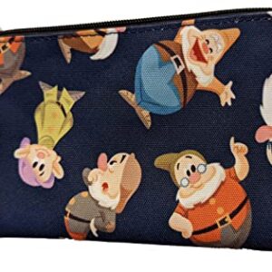 Loungefly Disney Seven Dwarves Allover Print Cosmetic Pouch